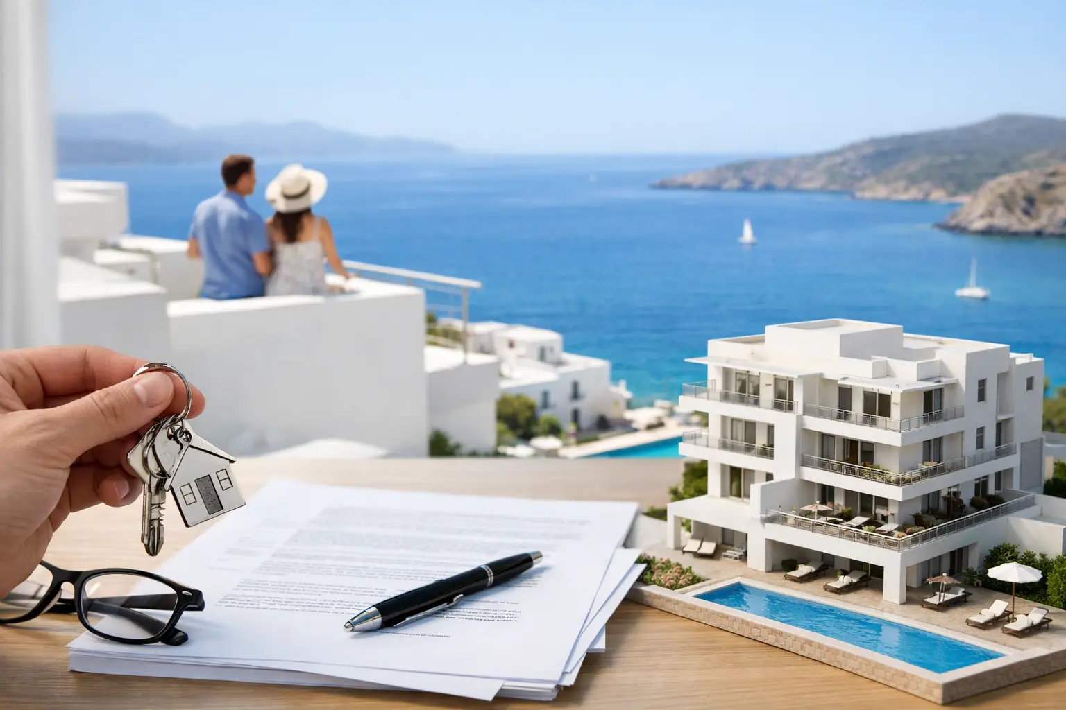 How to Buy Seafront Apartments in Greece